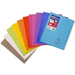 Clairefontaine koverbook hæfte A5 - flere varianter - assorteret