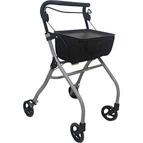 Actiumplus Indoor rollator - grå