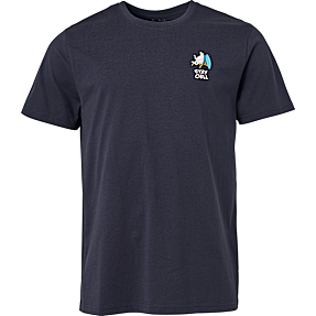 VRS herre T-shirt str. XL - mørkeblå