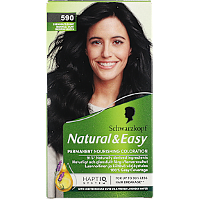 Nourishing Coloration permanent hårfarve 590 Ibenholt Sort m. olier