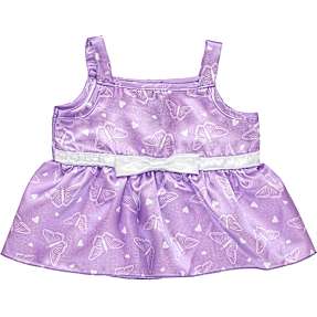 Build-A-Bear Butterfly kjole - lilla