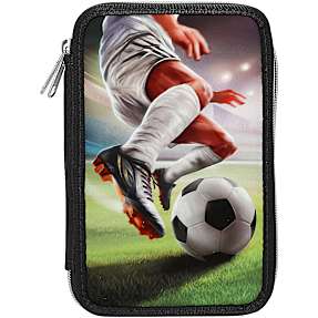 Action World dobbelt penalhus- fodbold