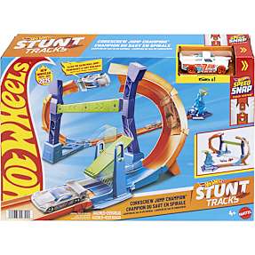 Hot Wheels Stunt Tracks - skruet hop
