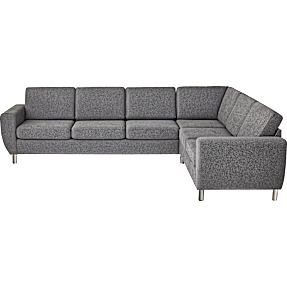 Rom Nordic vendbar hjørnesofa - antracit