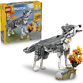 LEGO Creator 3-i-1 Skovens dyr: Grå ulv 31393