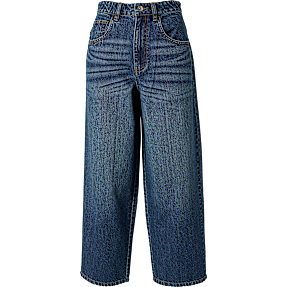 VRS teen jeans loose baggy str. 146 - blå