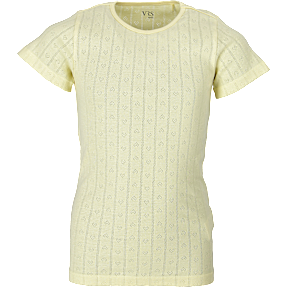 VRS børne T-shirt str. 110/116 - gul