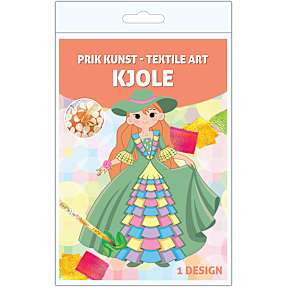 Prikkunst Tekstil Art - kjole