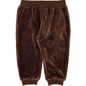 VRS baby velour bukser str. 74 - brun