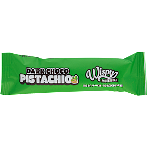 Proteinbar m. pistacie- og mørk chokoladesmag