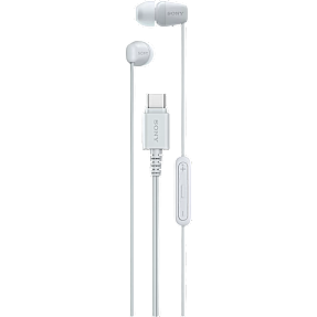 Sony IER-EX15C in-ear høretelefoner - hvid