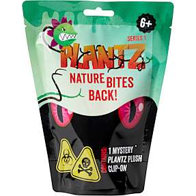 Plantz nøglering plysfigurer - flere varianter - assorteret