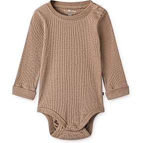 Tiny One baby body str. 74 - brun