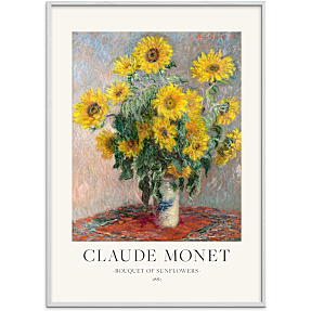 Bouquet Of Sunflowers - 70x100 cm