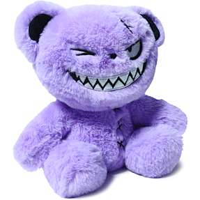 Halloween plys bamse H: 20 cm - lilla