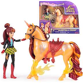 Unicorn Academy dukke og enhjørning - Valentina&Cinder