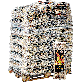 Premium Heat 6 mm træpiller - 1 palle