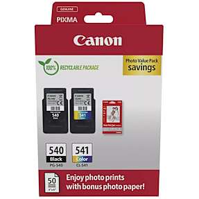 Canon PG-540/CL-541 blækpatroner - sort/farve