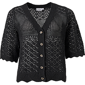 VRS dame strikket cardigan str. M - sort