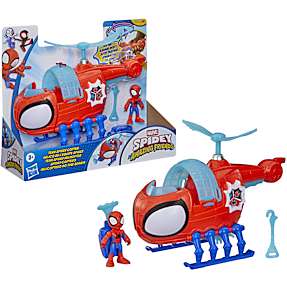 Marvel Team Spidey Copter legetøj