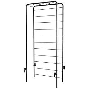 Cosmo plantestativ 66x26x151 cm - sort