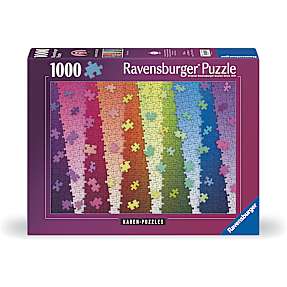 Ravensburger puslespil - 1000 brikker