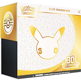 Pokémon Elite Trainer Box 30th samlekort