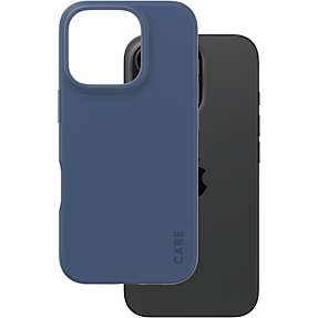 CARE by PanzerGlass iPhone 16 Pro cover - blå