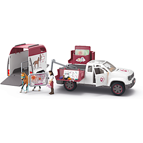 Schleich bil med hestetrailer 42704