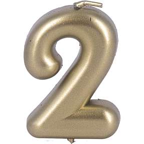 Salling kagelys "2" - Guld