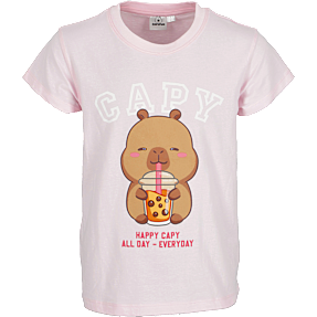 CapyFun T-shirt str. 122/128 - pink
