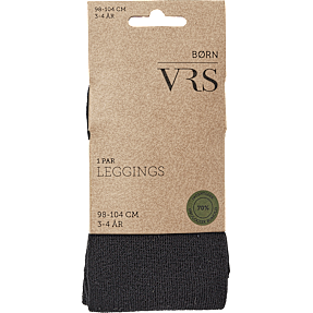 VRS børne leggings str. 3-4 år - sort