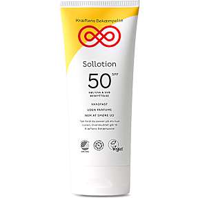 Solcreme SPF50 vandfast