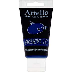 Artello akrylmaling 75 ml - Phthalocyanine Blue