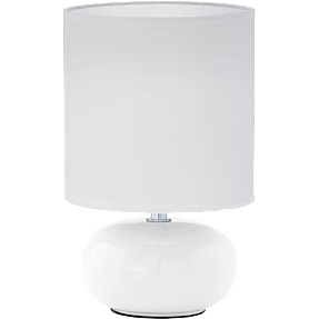 Trondio bordlampe - hvid