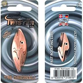 Twister 7.5g - kobber