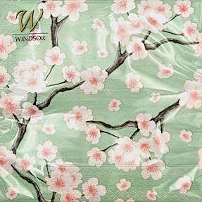 Windsor mønstrede servietter 33x33 cm 20-pak