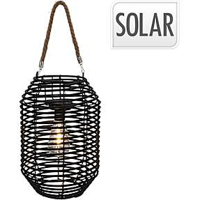 Emma solar lanterne - sort