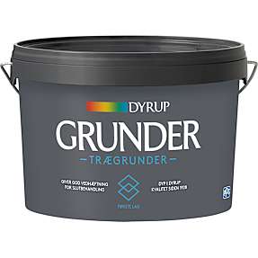 DYRUP trægrunder 2,25 liter - hvid