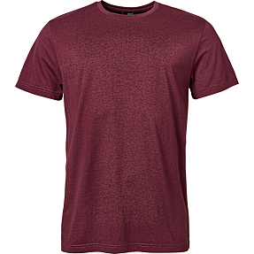 VRS herre T-shirt str. L - mørkerød