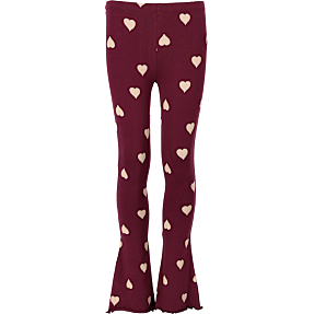 VRS børne leggings str. 116 - bordeaux