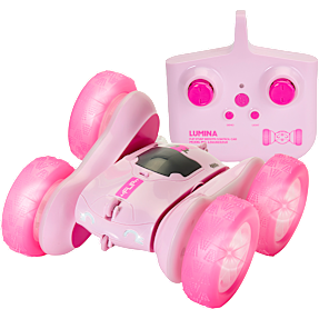 SHARPER IMAGE Fjernstyret bil- Flip stunt LED- LUMINA