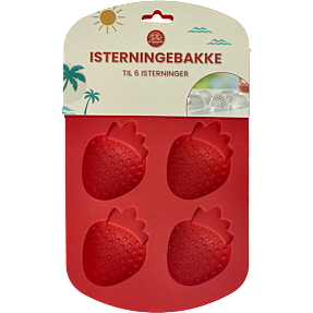 Isterningebakke - jordbær
