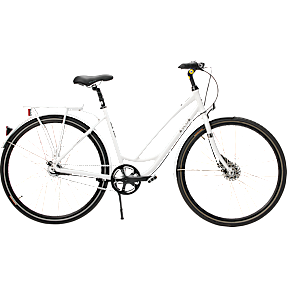 SCO Premium Comfort damecykel 28" - hvid
