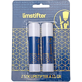 Danpen limstifter 2-pak