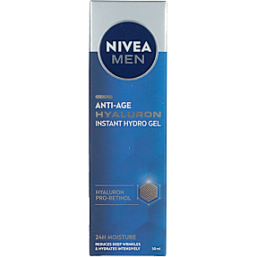 Hyaluron Instant Hydro Gel anti-age ansigtsgel m. hyaluronsyre og pro-retinol