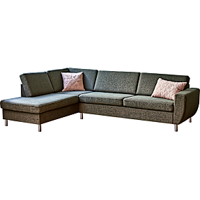 Rom Nordic venstrevendt open-end sofa - grøn