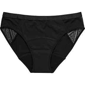VRS dame menstruationstrusser str. XL - sort