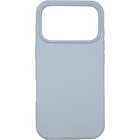 Leki iPhone Cover 17 Pro Silicone - Soft Sky