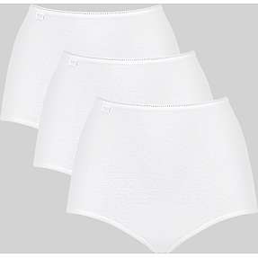 Sloggi dame 3-pak maxi str. 48 - hvid